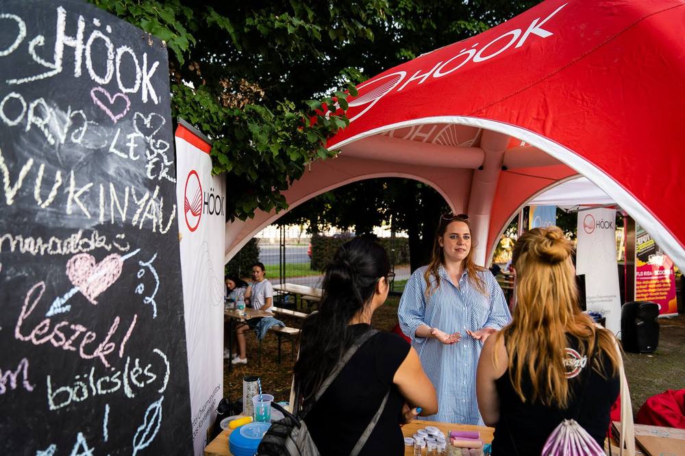 HÖOK stand a rendezvényen