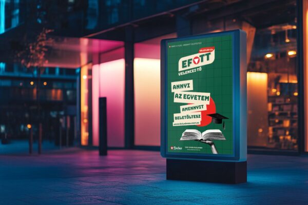 Dreher × EFOTT CLP-plakát: „Annyi az egyetem, amennyit beletöltesz"