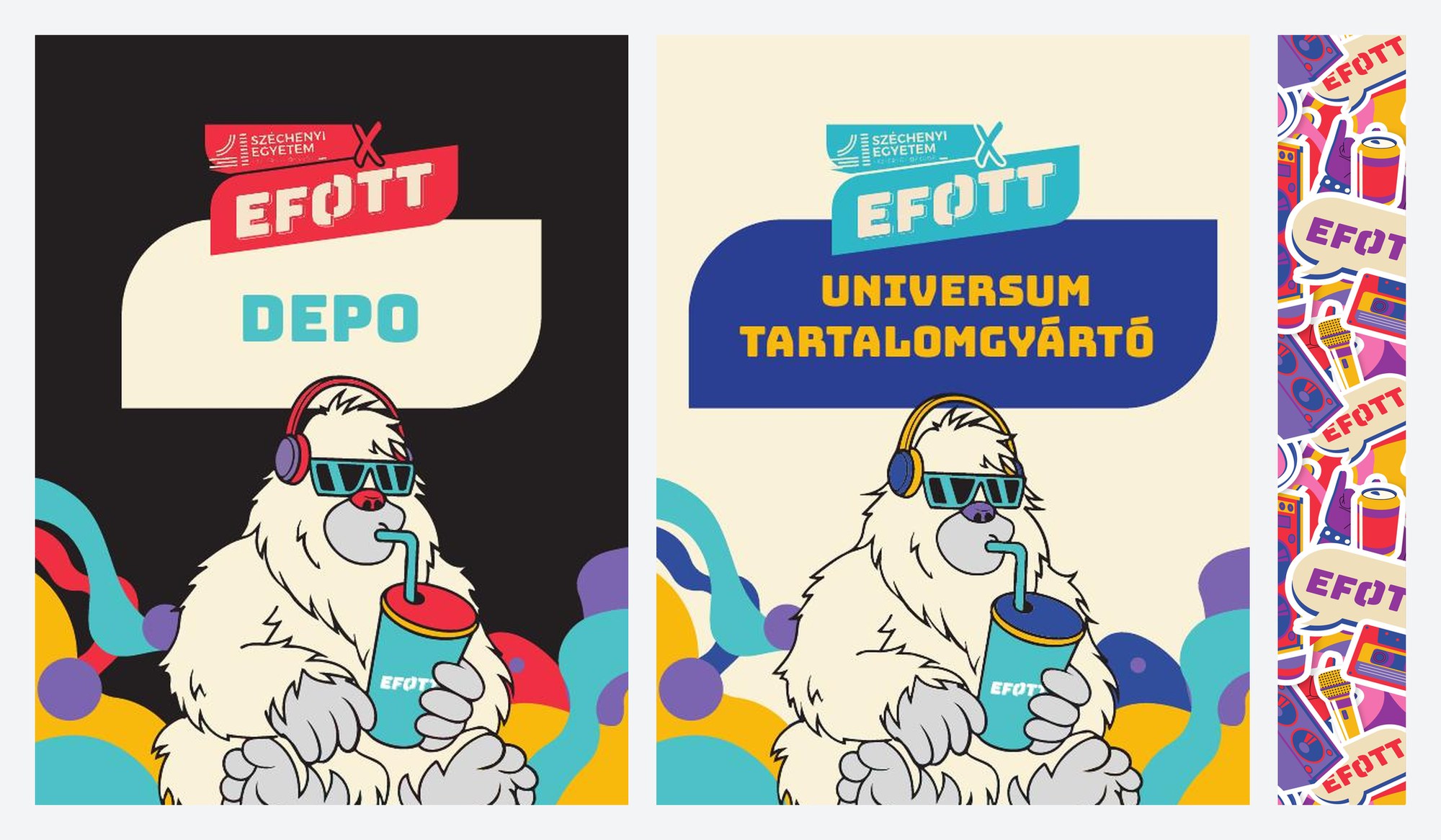 EFOTT 2025 passok és a bejárati kapu grafikája