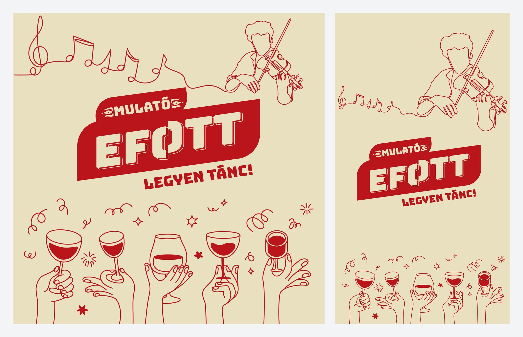 EFOTT Mulató – „Legyen tánc!" arculati kreatívok