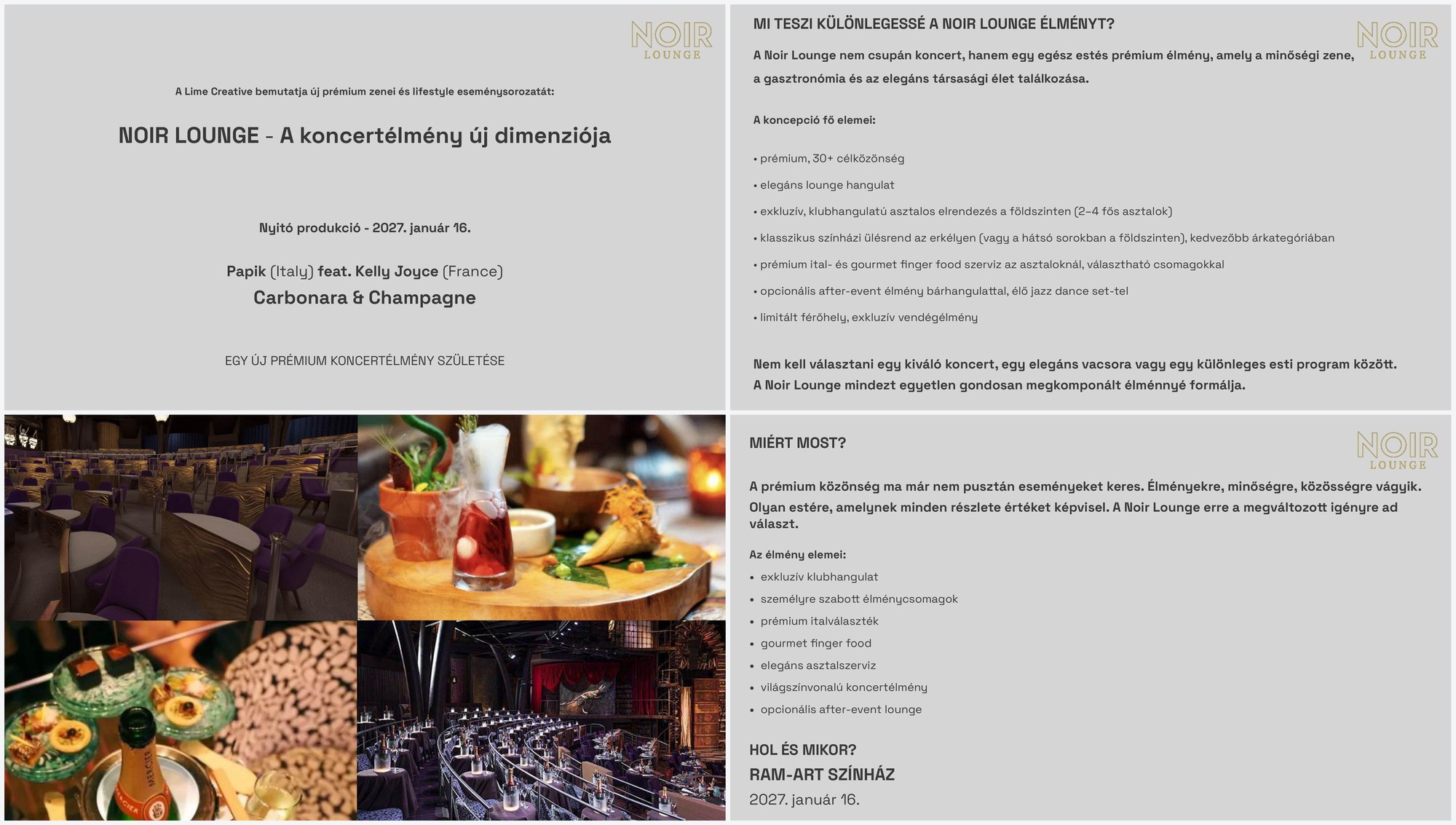Noir Lounge – szponzori prezentáció és stratégia (2)