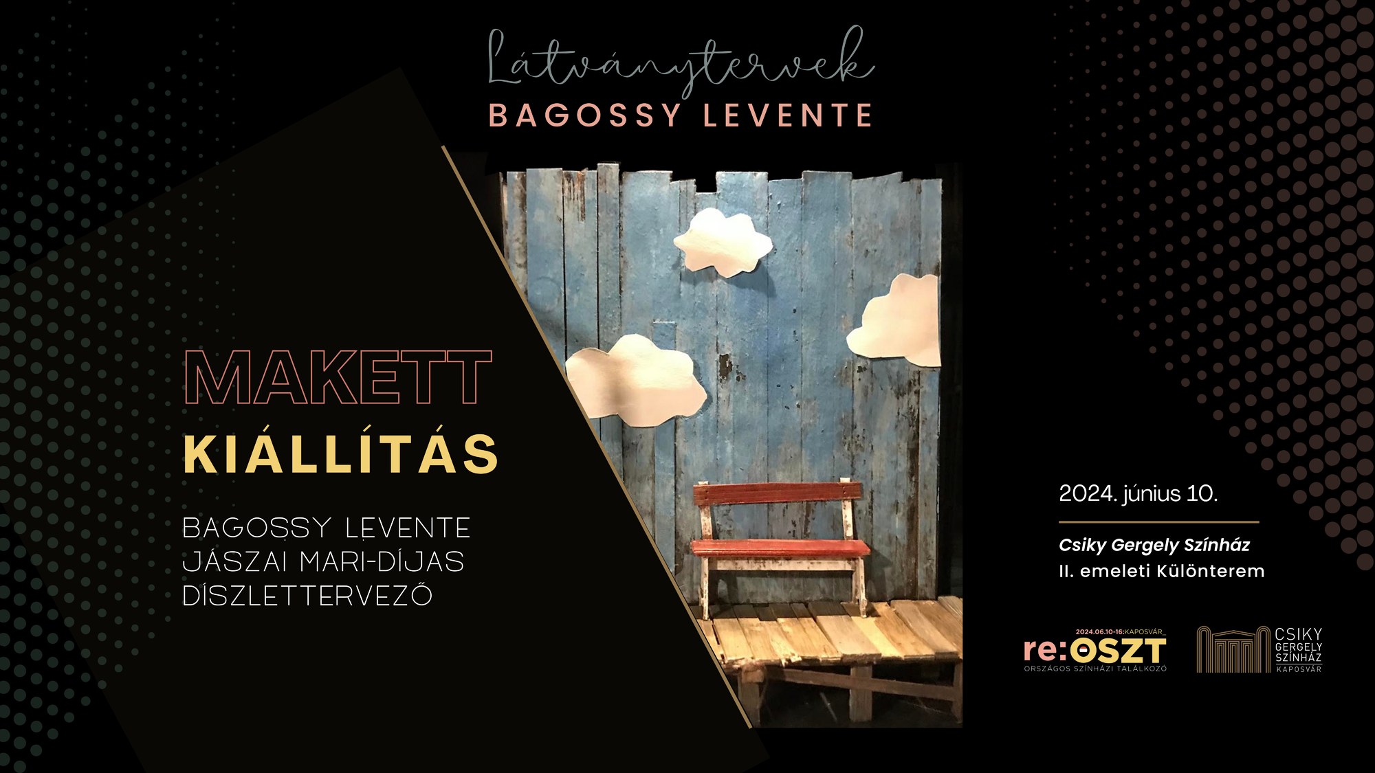 re:OSZT 2024 – LED-felület grafika, makett kiállítás