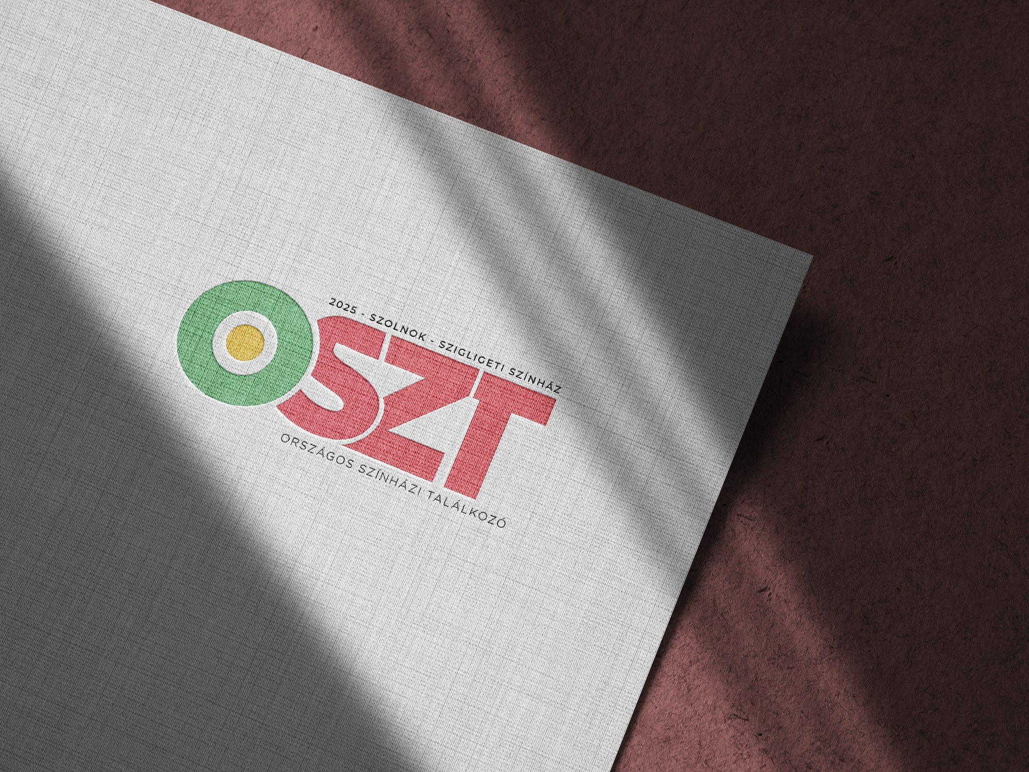 OSZT 2025 – logó mockup