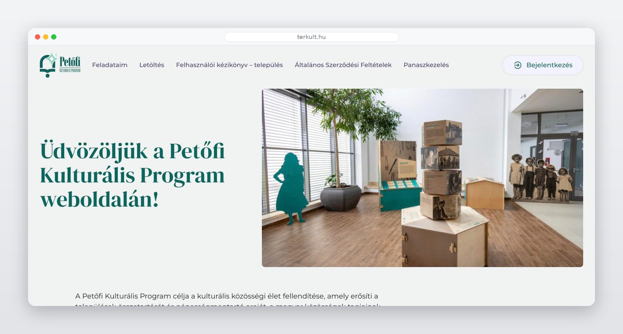 terkult.hu – Nemzeti Művelődési Intézet – Petőfi Kulturális Program