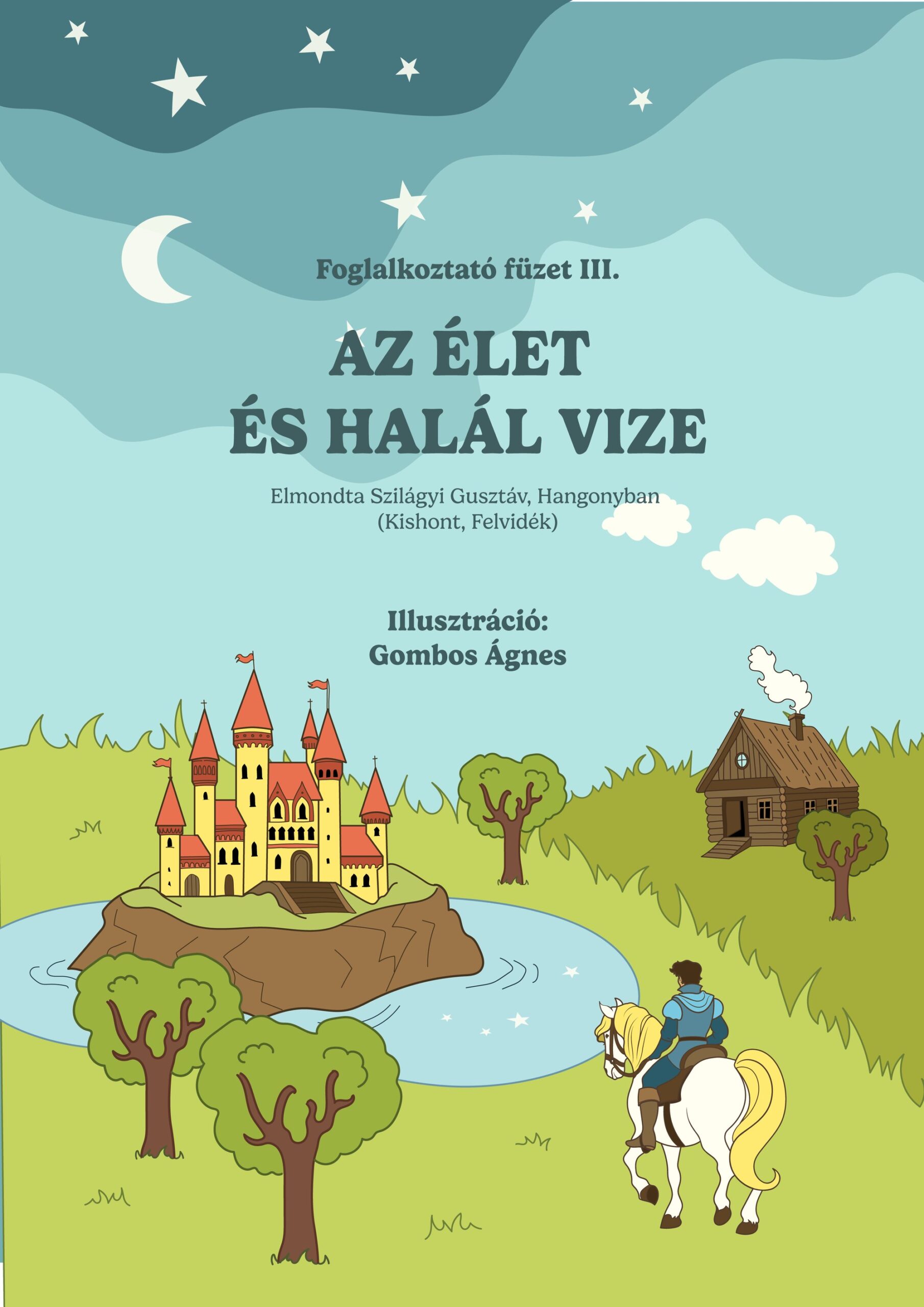 Az élet és halál vize – foglalkoztató füzet borítója